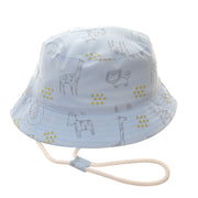 Ziggle Sun Hat - Safari Blue.