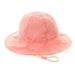 Ziggle Sun Hat - Pink Stars.