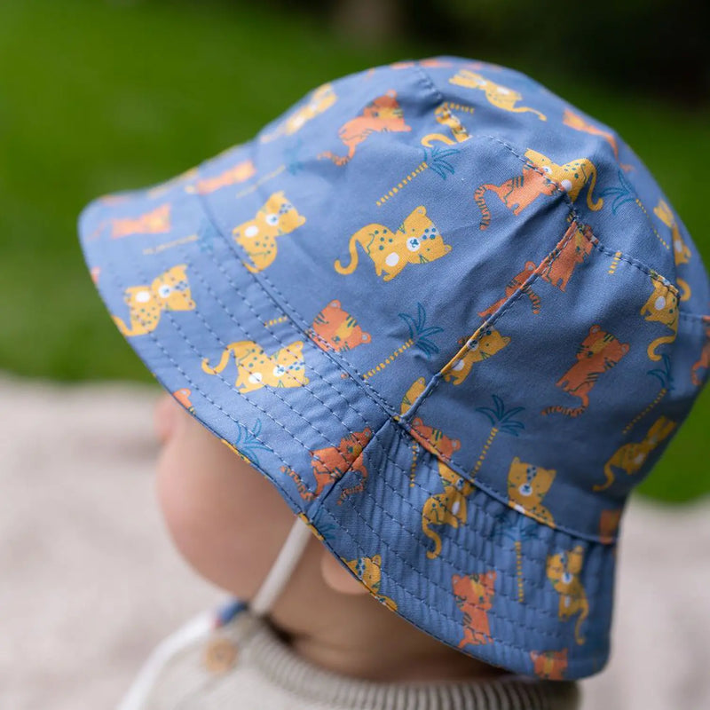 Ziggle Sun Hat - Tigers & Leopards