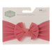 Ziggle Top Bow Headband - Raspberry.