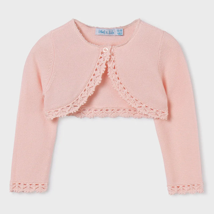 Pale pink bolero sales jacket