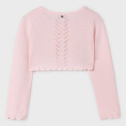 Back of the Abel and Lula  bolero cardigan.