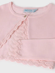 Closer look at the Abel and Lula bolero cardigan.