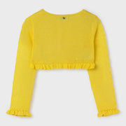 Back of the Abel and Lula cardigan.