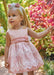 Abel and Lula baby girl's embroidered organza dress.