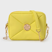 Abel and Lula yellow shoulder bag - 05436.