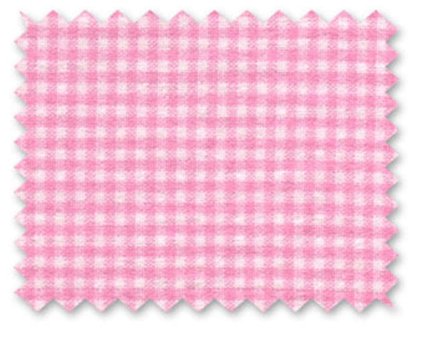Pink Gingham Fabric Letters