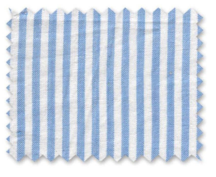 Blue Candystripe Fabric Letters