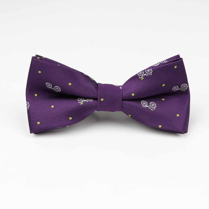 Bicycle Dickie Bow - Purple