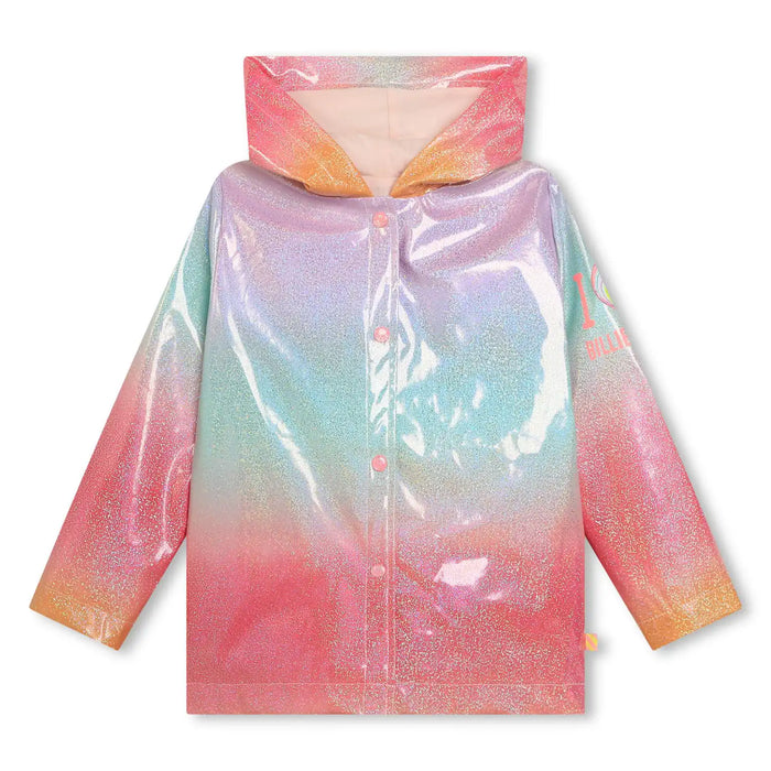 Billieblush glitter raincoat - u20152.