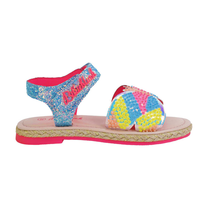 Side view of the Billieblush girl's sandals.