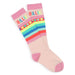 Billieblush pink striped knee socks - u20328.