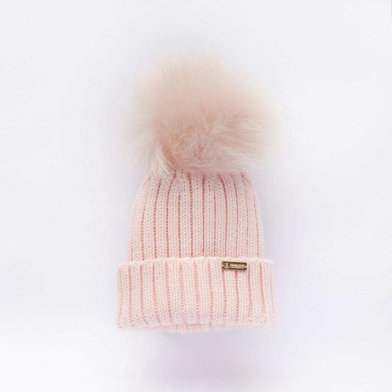 Bobble Babies Pom Pom Hat - Candy Pink