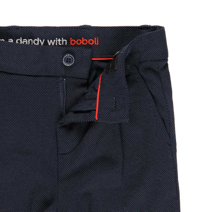 Boboli Boys Fantasy Trousers with Button Fly