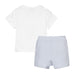 Reverse view of the BOSS Baby Boy's Shorts Set