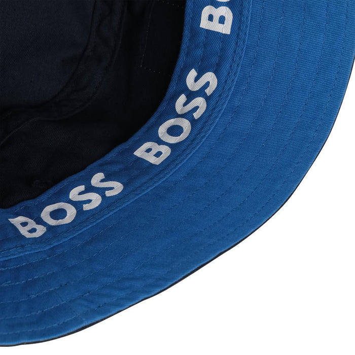 BOSS Logo Badge Bucket Hat