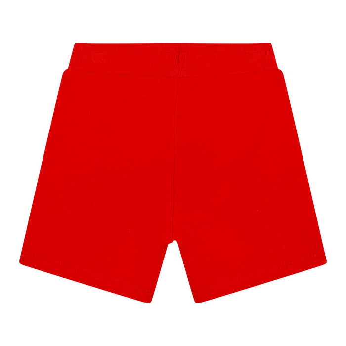 BOSS Logo Badge Track Shorts - Bright Red