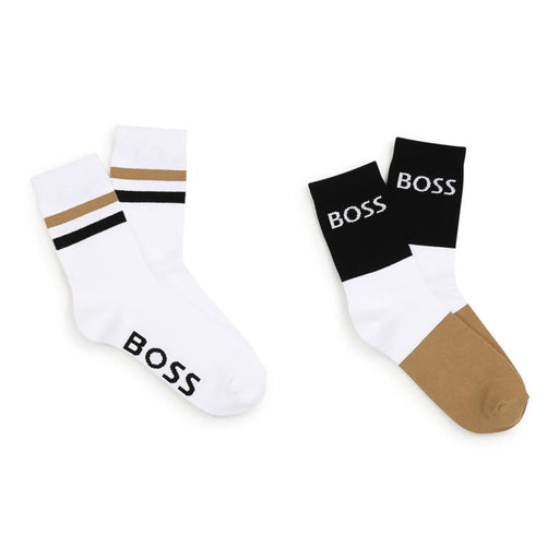 BOSS logo socks - j20378.