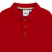 Closer view of the Poppy BOSS L/S Polo Shirt.