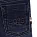 Closer look at the BOSS  turn up jeans.