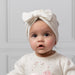 Caramelo Knitted Turban Hat Ivory - 2045116.