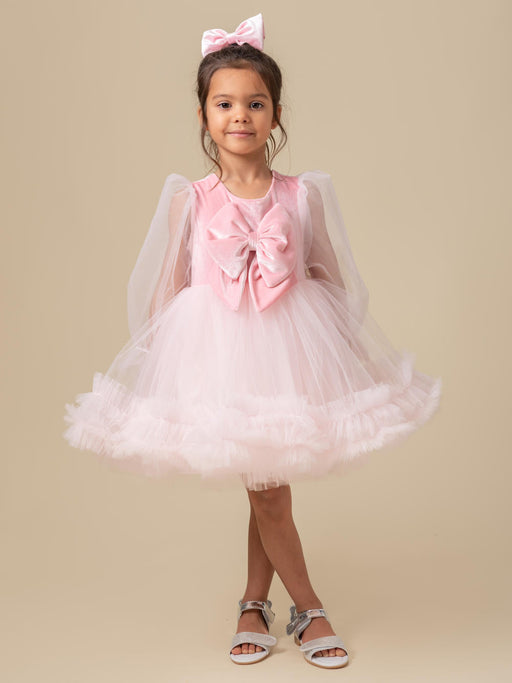 Caramelo pink tulle party dress - 0321164.