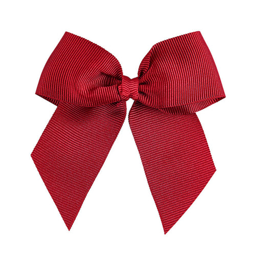 Condor red ribbon bow clip - 50952.