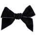 Condor black velvet bow clip - 50950.