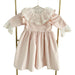 Fofettes pink velvet dress - 4027.