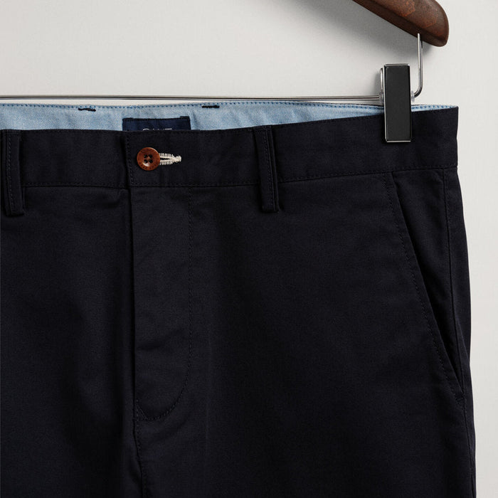 Closer view of the Gant chinos.