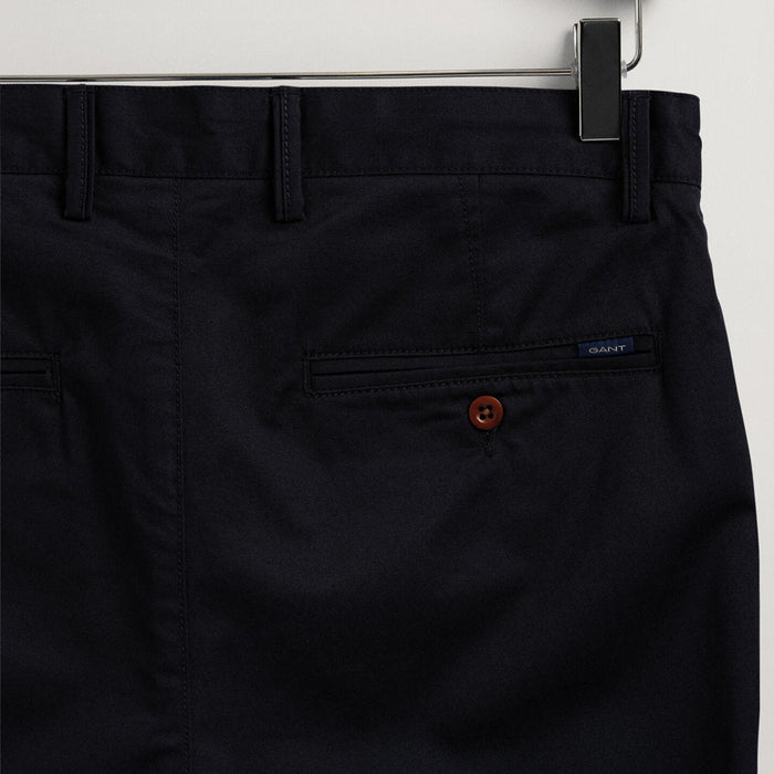 Closer view of the Gant chinos.