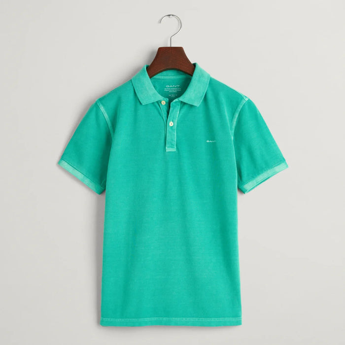 GANT green sunfaded polo shirt - 802549.
