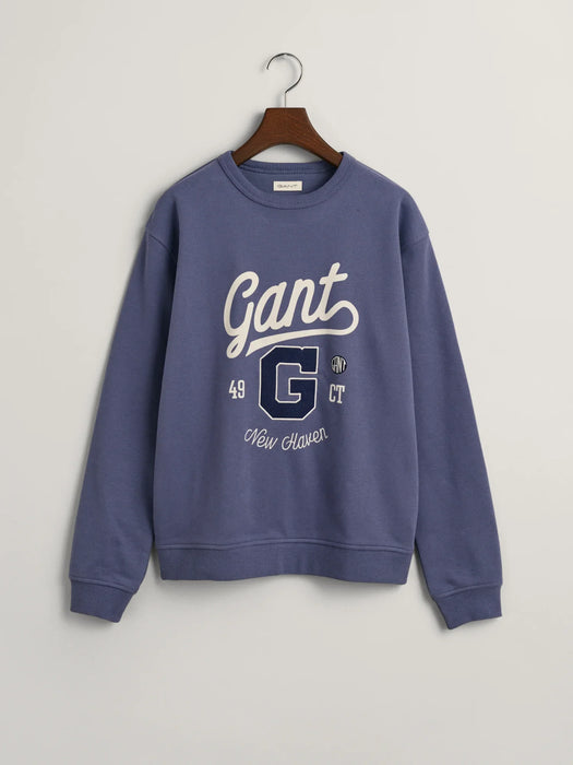 GANT varsity logo sweatshirt - 806791.