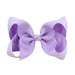 Girl's Ribbon Bow Clip - Lilac
