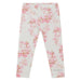 Girl's cherry blossom print leggings.