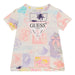 Guess girl's collage print t-shirt.