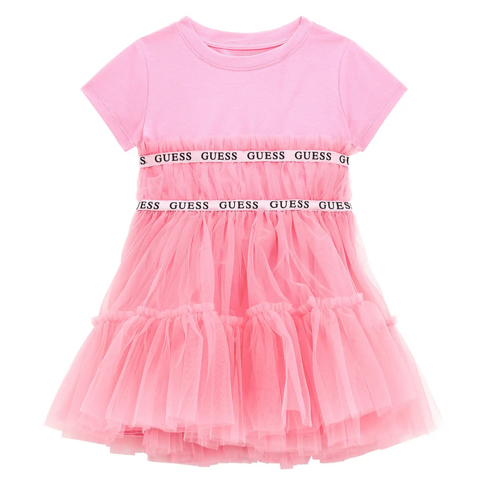 Guess pink tulle dress - a4rk11.