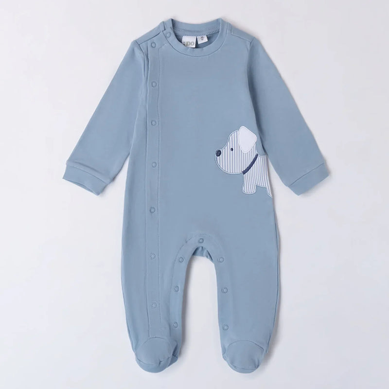 iDo blue puppy babygrow - 48062.