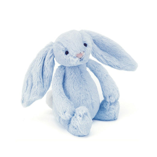 Jellycat Bashful Blue Bunny Rattle - SBB444B