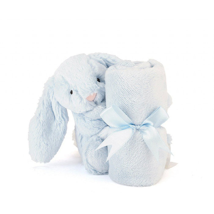 Jellycat Bashful Bunny Blue Soother Blanket - SOB444B