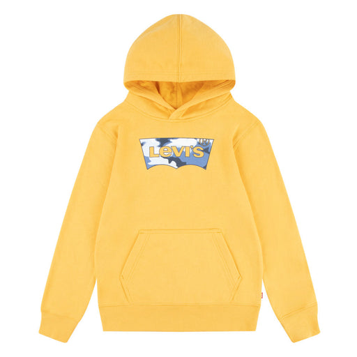 Levi's batwing hoodie in amber yellow.