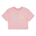 Levi's girl's pink script logo t-shirt - eh190.