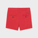 Reverse view of the Mayoral Boys Bermuda Shorts Red