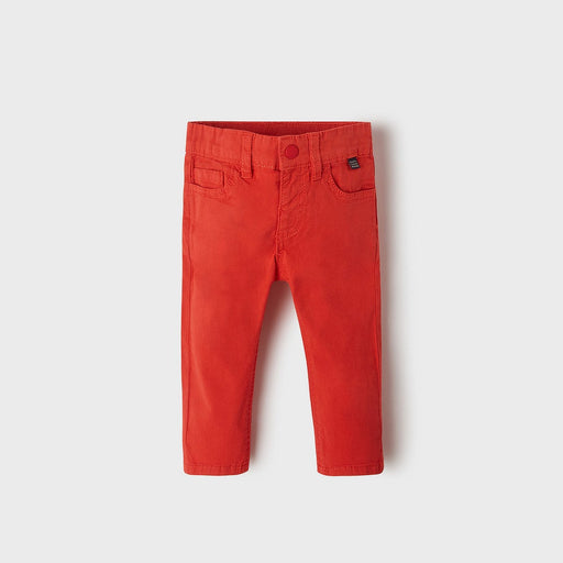 Mayoral Baby Boy's Slim Fit Trousers Red - 00506