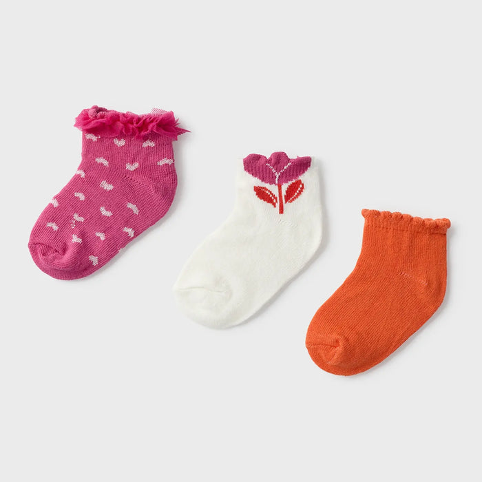 Mayoral baby girl's socks - 10656.