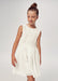 Girl modelling the Mayoral Bambula Dress White