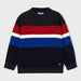 Mayoral navy colourblock sweater - 04319.