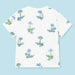 Baby boy's croc print t-shirt.