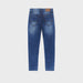 Reverse view of the Mayoral Ecofriends Jeans - Blue