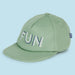 Mayoral green embroidered cap - 10667.